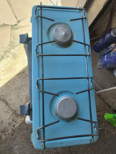 Fogão para pescaria ou acampamento.