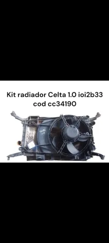 Kit radiador Celta 1.0 ioi2b33
