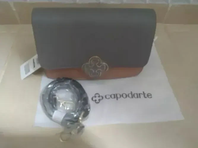 Bolsa Capodarte Em Couro Original