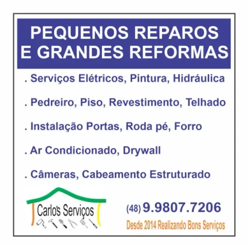 Manutenção, Reparos, Reforma de Imóveis