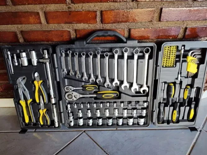 Jogo de Ferramentas com 115 peças ELITOP