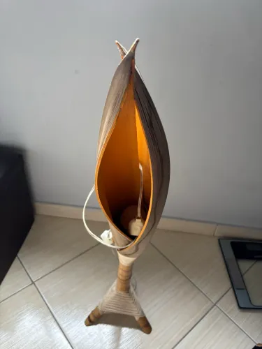 Abajur folha de bananeira