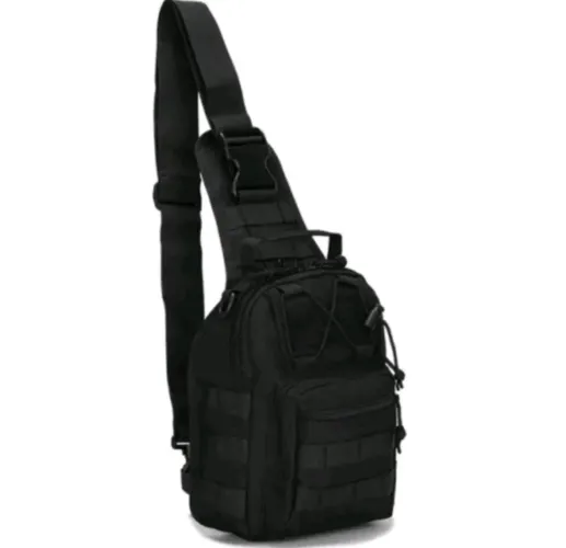 Bolsa Transversal Militar Peito E Ombro Impermeável Masculina