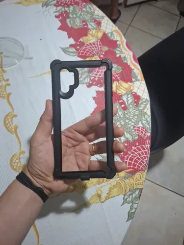 Capa do Note 10 Plus Samsung (Troco por carregador Samsung Tipo C preto) 