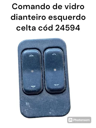 Comando De Vidro Dianteiro Esquerdo Chevrolet Celta 24594