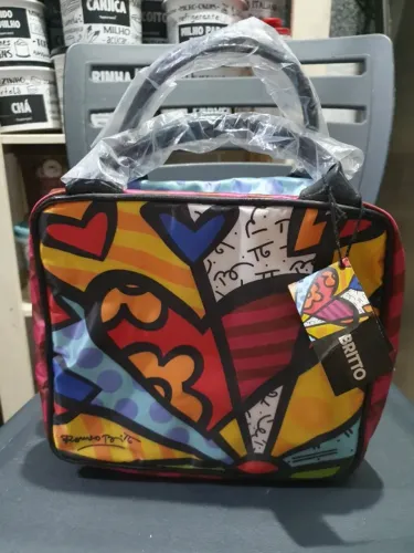 Bolsa Necessaire - Cosmetic Bag - Romero Britto Original