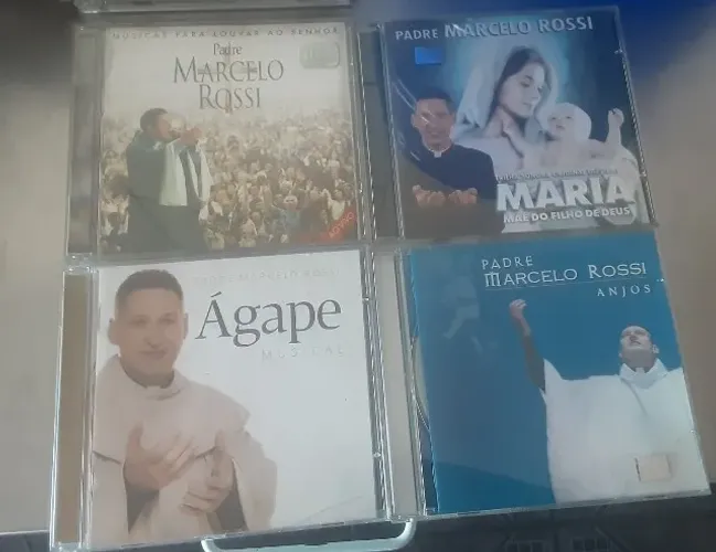 Kit 4 Cds Padre Marcelo Rosssi -  Entre eles Agape e Anjos