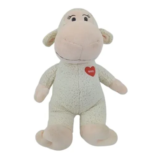 PELUCIA OVELHA BRANCA NESTLÉ - USADO