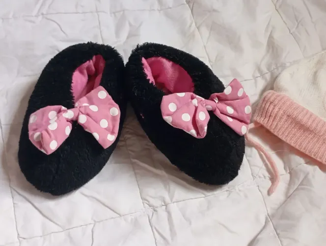 Pantufas infantis minne 27/28