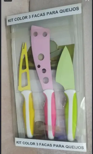 Kit facas p queijo ( novo)