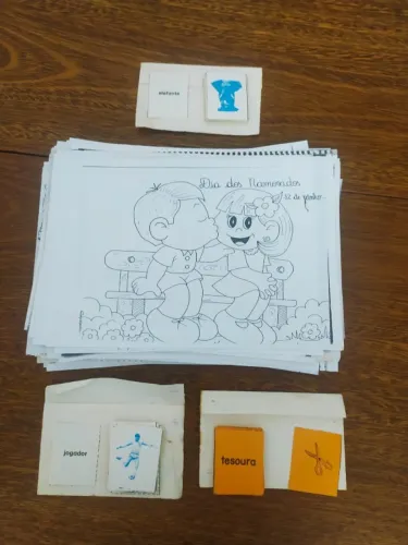 Conjunto De Materiais Infantis Para Pré-escola
