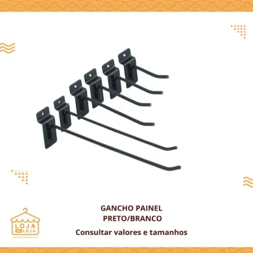 Gancho p/ Painel Canaletado