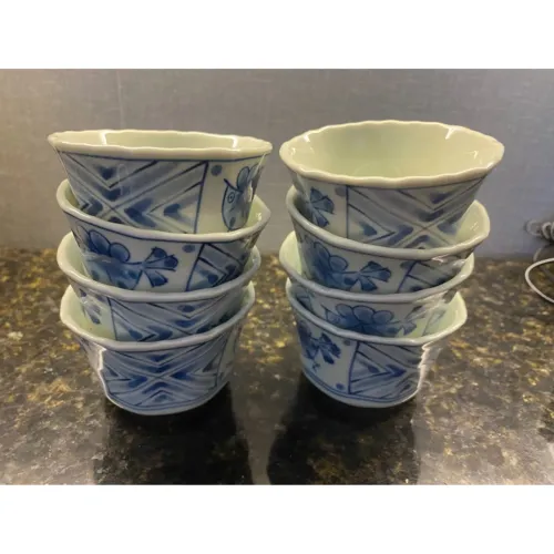 Conjunto De Chá em porcelana chinesa Pçs 8.
