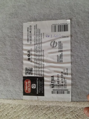Tapete Nativa Cocais 01/11 2,00m X 2,50m