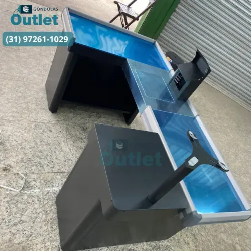 Checkout - balcão de atendimento para mercados