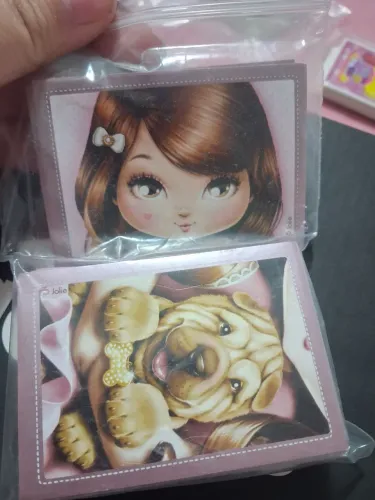 Lote de Figurinhas Jolie