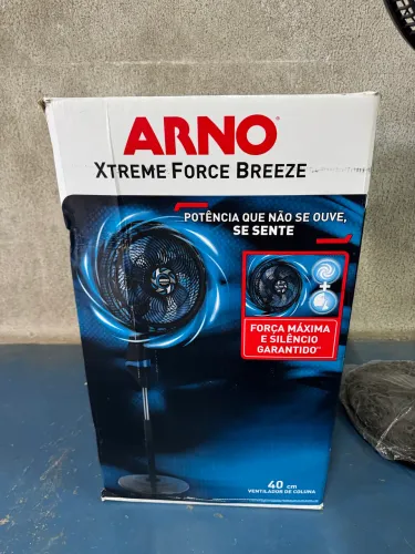 VENTILADOR ARNO XTREME FORCE BREEZE PRETO 220V