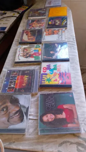 Coleção de CDs Musicais Variados
