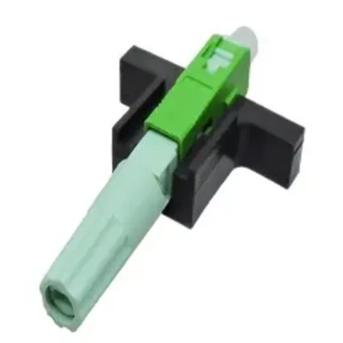 conector Intelbras de engate rápido Ftth Sc/apc verde rosca 1 unidades 35MM 2100 d3