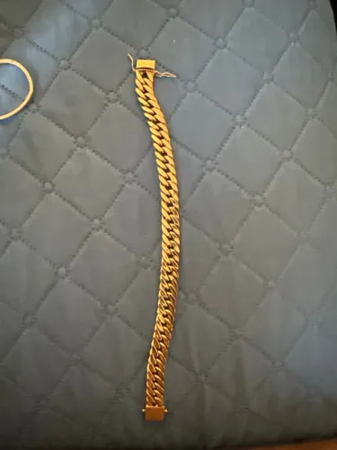 Pulseira de ouro 22K e 28 gramas