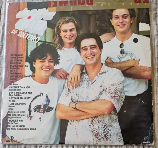 LP Vinil Novela Despedida de Solteiro Internacional 1992