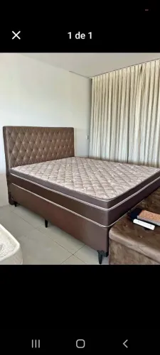 Colchao casal 27 cm molas ençacadas 