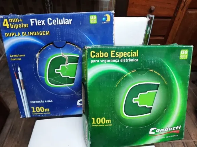 Cabo para segurança eletrônica