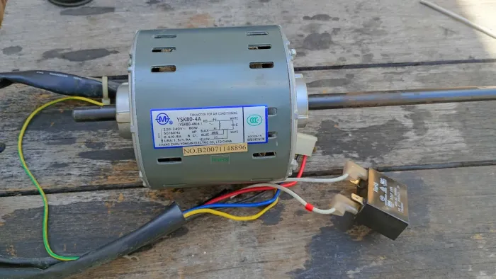 Motor de ventilador de ar condicionado