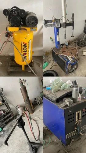 Oficina para recuperar rodas completa