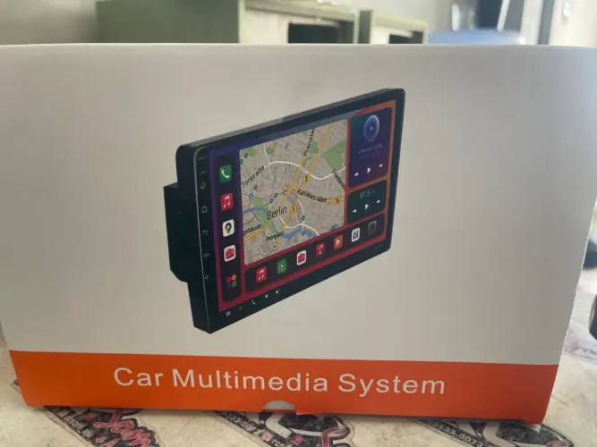 Multimídia car play, androind tela de 9