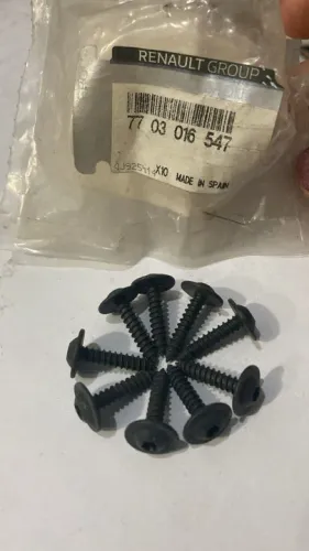 9 Parafusos Renault Sandero Logan Parabarro Consolebreaklight