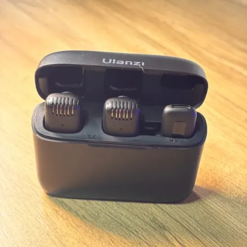 Microfone Sem Fio Ulanzi J12 USB-C com 2 Mics