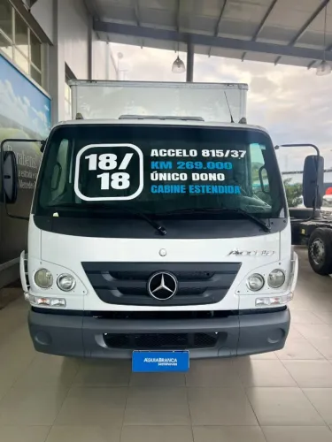 ACCELO 815 ANO 2018 BAU DE 5,5MT 269.000KM 1016, *0,915