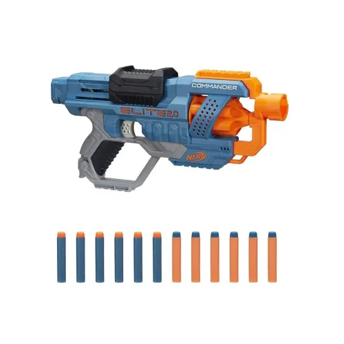 Pistola Nerf Elite 2.0 Commander RD-6 Lacrada 