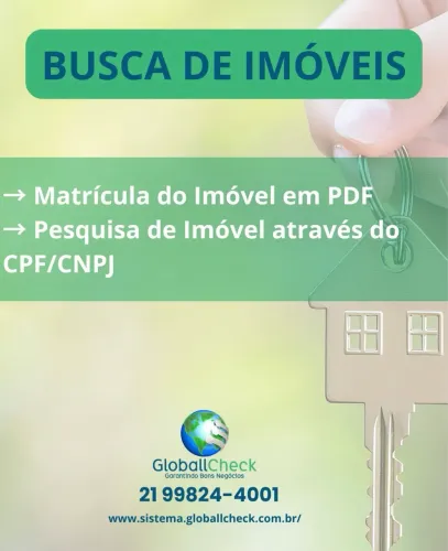 Pesquisa de bens e imóveis