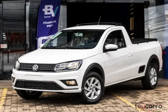 Saveiro Trendline 1.6 - ano 2023 mas é ZERO km