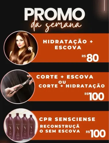 Promoções da semana! Cabelos Radiantes!