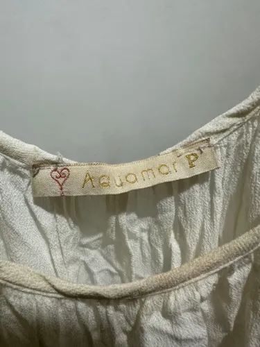 Vestido branco Aquamar