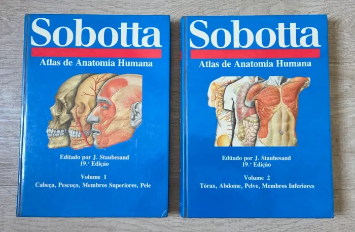 Atlas de Anatomia Humana Sobotta - Volume 1 e 2