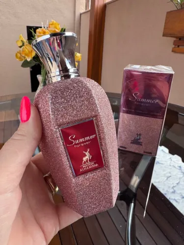 Perfume Feminino Árabe Summer Forever Maison Alhambra 100ml original lacrado