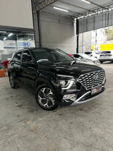 CRETA PLATINUM 1.0 TURBO AUT. FLEX 2022 - TETO SOLAR PANORÂMICO