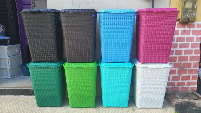 Cestos de RATTAN para roupa suja
