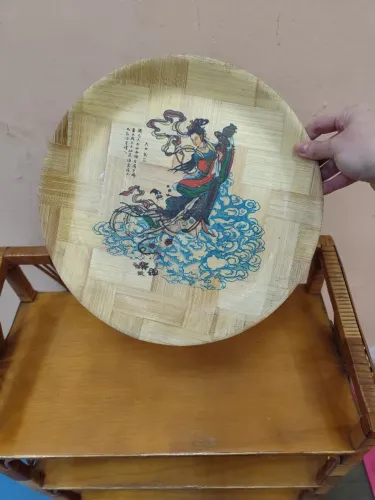 Prato oriental decorativo 