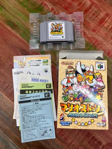 Jogo Mario Story Original Nintendo 64 CIB