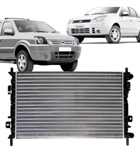 Radiador Fiesta Ecosport 2003 2004 05 06 2007 2008 2009 2010