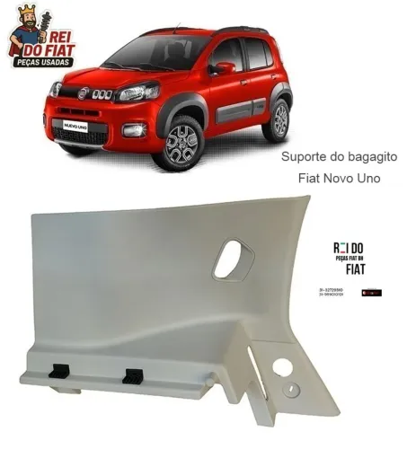 Suporte do bagagito Fiat Novo Uno