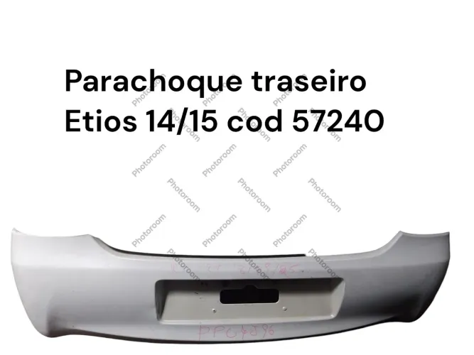 Parachoque traseiro Etios 14/15