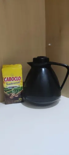 Jarra térmica e café caboclo 250 g