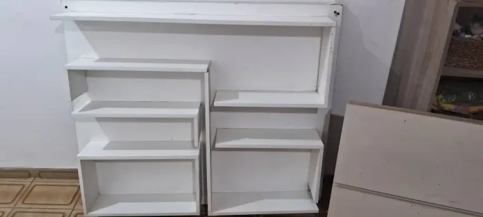 Painel de tv e estante 