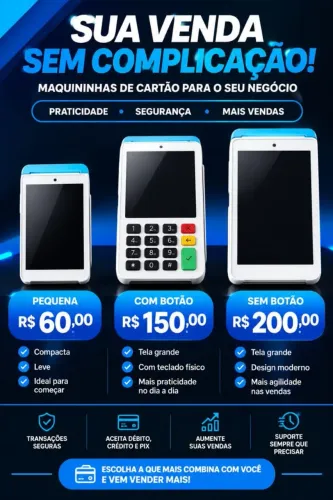Maquininhas De cartão + baratas